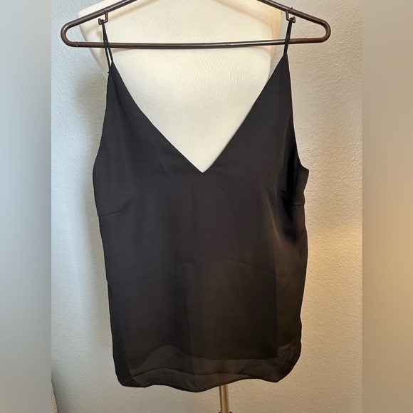 H&M Tops - Nwot H&M Camisole Sleeveless Top Two-layered Women’s Size 2 Black